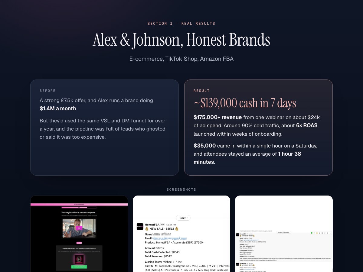 ~$139,000 cash in 7 days preview